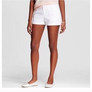 Merona White Eyelet Shorts
